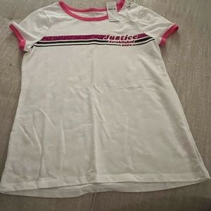 2 pcs justice shirts